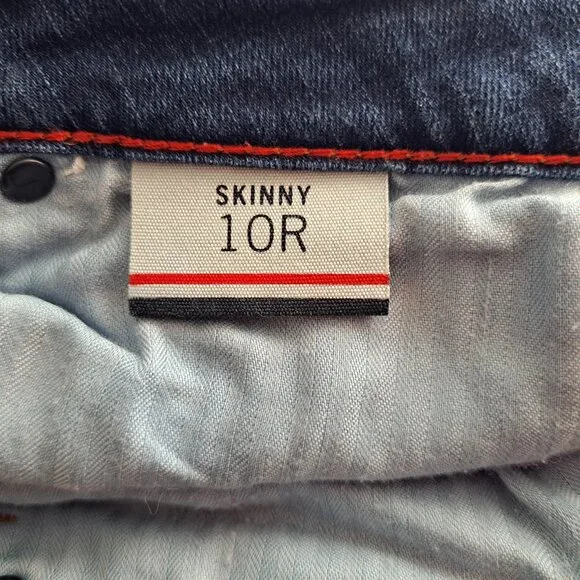 Tommy Hilfiger Women's Skinny Jeans Blue Color Size 10R - Picture 10 of 12